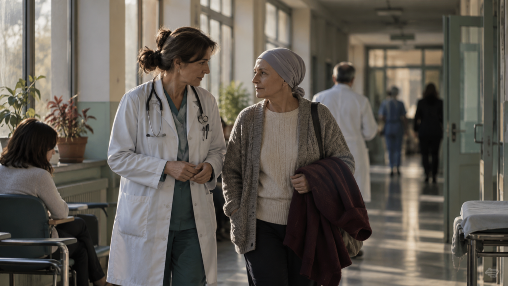 Oncólogo en un hospital serbio donde la evolución del cáncer se sigue mediante los datos del registro nacional